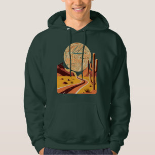 Veste À Capuche Arizona Paysage Word Art