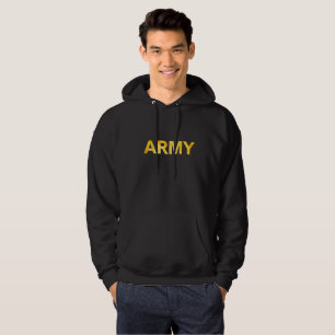 Veste À Capuche Armée avant et arrière, jaune et blanc