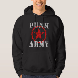 Veste À Capuche Armée punk