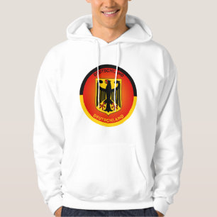 Veste À Capuche Armoiries d'Allemagne Forme de Cercle