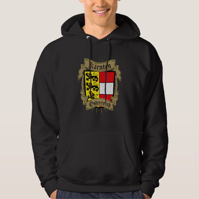 Veste À Capuche Armoiries de Carina Autriche Karntner (Devant)
