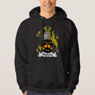 Veste À Capuche Armoiries de Hopkins Armoiries de la famille Crest
