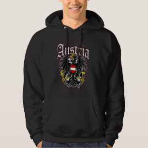 Veste À Capuche Armoiries de l'Autriche Aigle autrichien Oesterrei