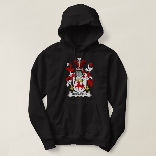 Veste À Capuche Armoiries de McCauley Family Crest (Design devant)