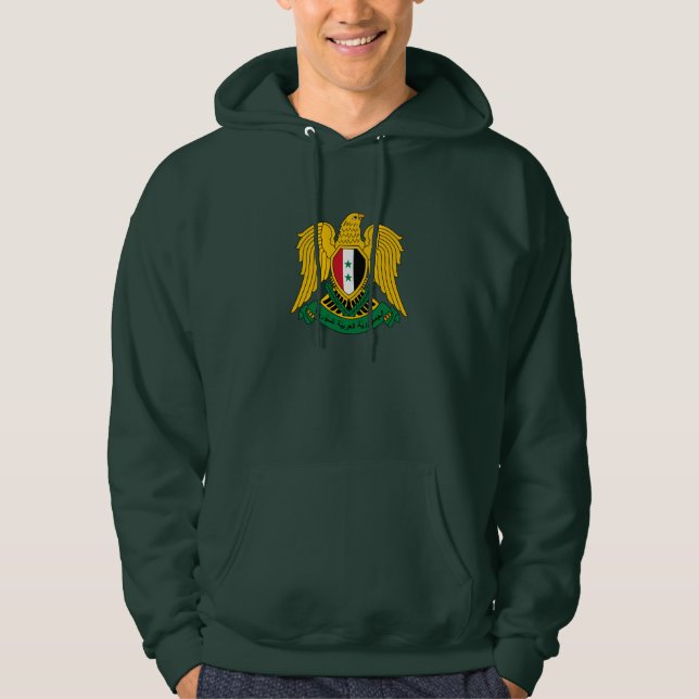 Veste À Capuche Armoiries syriennes (Devant)