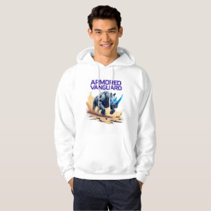 Veste À Capuche Armored Vanguard - Robotic Rhino Hoodie