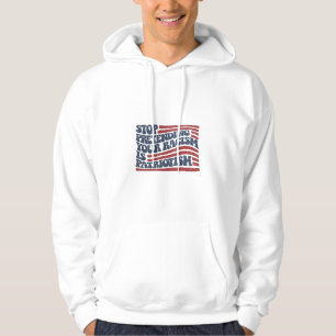 Veste À Capuche Arrêtez De Prétendre Votre Racisme Est Le Patrioti