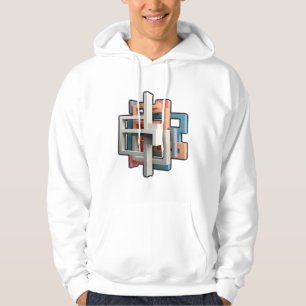 Veste À Capuche Art Abstrait audacieux et moderne