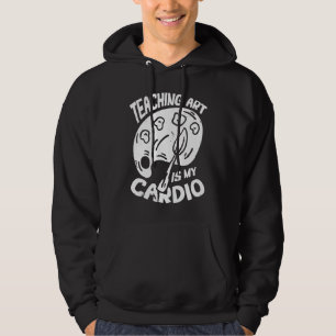 Veste À Capuche Art Enseignant Vêtements Artiste Enseignement pour
