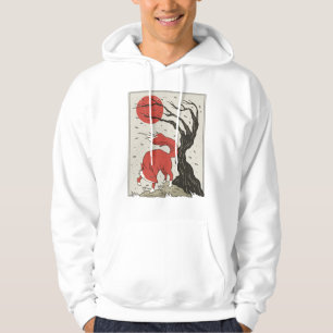 Veste À Capuche Art japonais Fox
