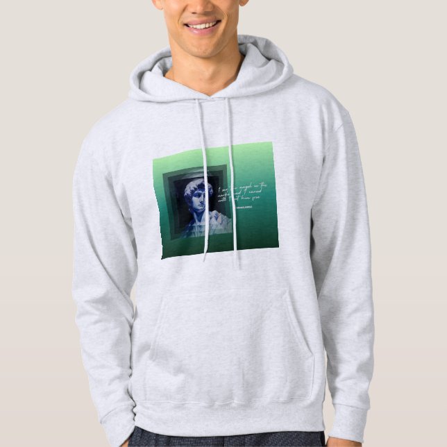 Veste À Capuche Art Never Dies Hoodie | David Sculpture (Devant)