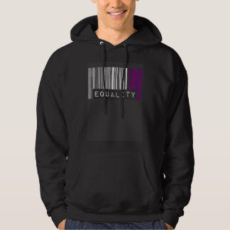 Veste À Capuche Asexual Barcode Pride Equality Cute Ace Aesthetic 