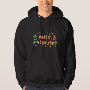 Veste À Capuche ASL Christmas American Sign Language Gingpain H