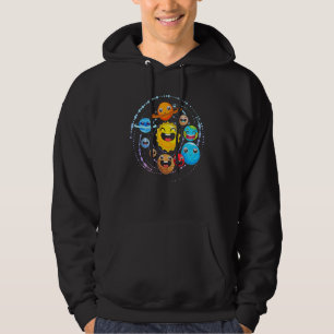 Veste À Capuche Astronome Universe Space Science Astronomie Cute P