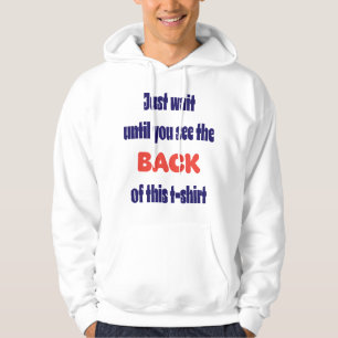 Veste À Capuche Attendez de voir le dos