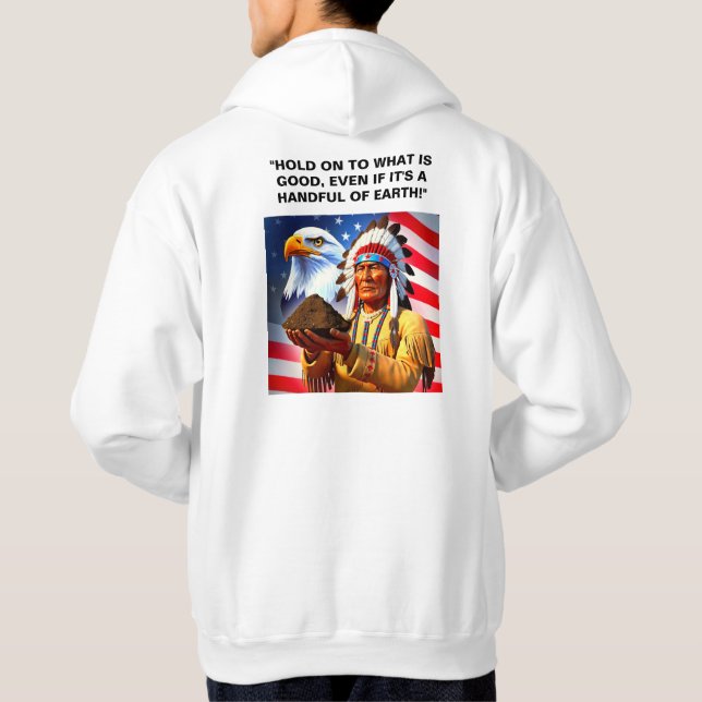 Veste À Capuche Attendez-vous à ce qui est bon ! (Dos)