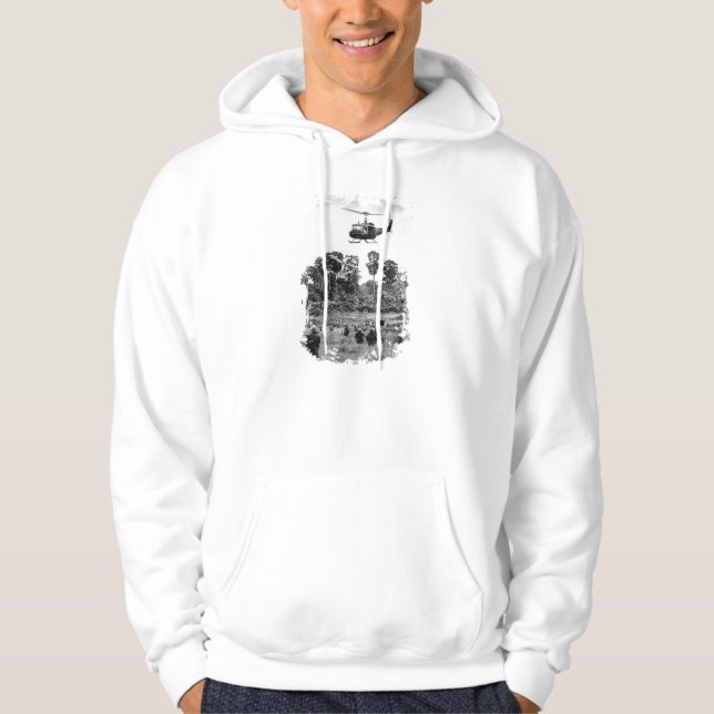 Veste À Capuche Atterrissage du Vietnam Huey (Devant)