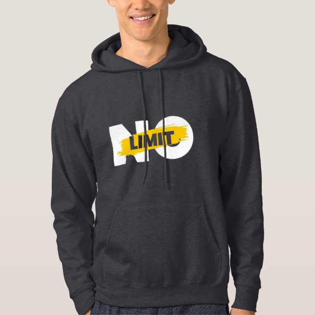 Veste À Capuche Aucune limite  (Devant)