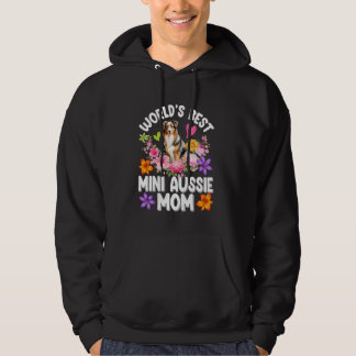 Veste À Capuche Australian Shepherd WORLD'S MEILLEUR MINI AUSSIE M