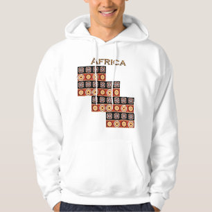 Veste À Capuche Authentique Motifs Africains de notre série AFRICA
