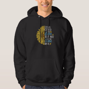 Veste À Capuche Autisme Enseignant de l'éducation spéciale Sunflow
