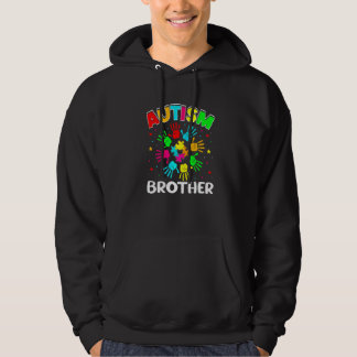 Veste À Capuche Autistic Brother Puzzle Soutien Famille Autisme Aw