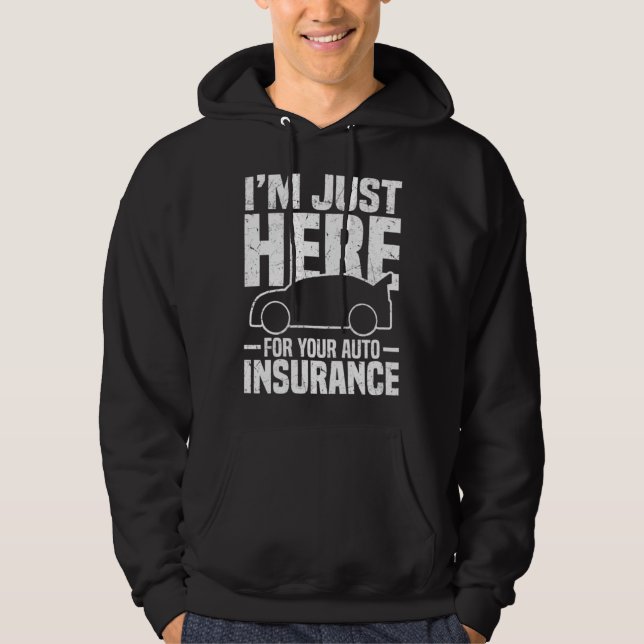 Veste À Capuche Auto Insurance (Devant)