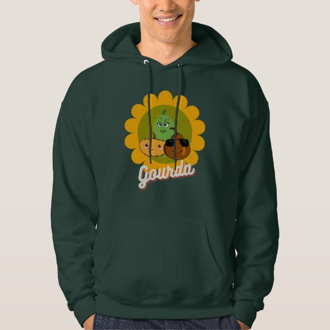 Veste À Capuche Automne/Automne Halloween Mode Citrouille et gourm (Devant)
