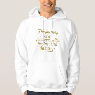 Veste À Capuche Avancement en or