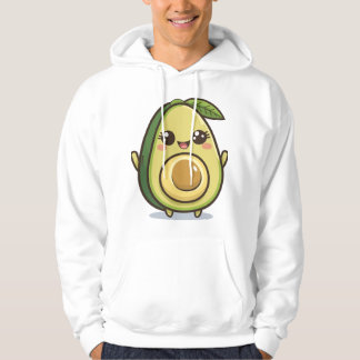 Veste À Capuche Avocado sympa - Design graphique Kawaii