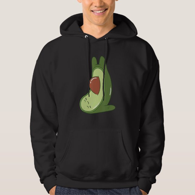 Veste À Capuche Avocado Yoga (Devant)