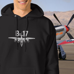 Veste À Capuche B-17 Avion Ancien Show aérien Junkie Aviation Seco