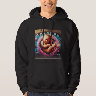 Veste À Capuche Baby in Womb, Imago Dei, Image de Dieu, Graffiti