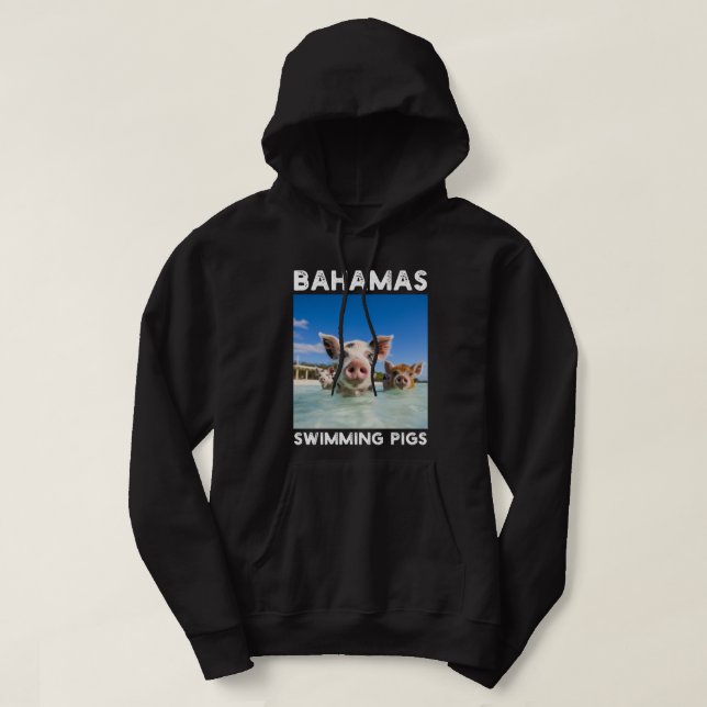 Veste À Capuche Bahamas Pigs de natation Exuma (Design devant)