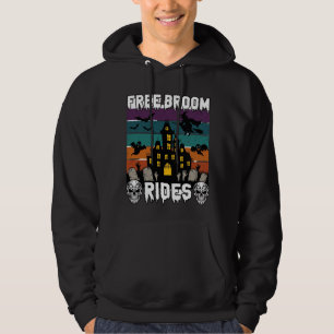 Veste À Capuche Balais Gratuits Halloween Maison Hantée Sorcière S