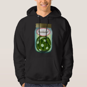 Veste À Capuche Balle de pickle dans un pot.