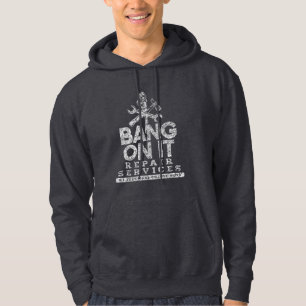 Veste À Capuche Bang On It Repair Services White Gfx
