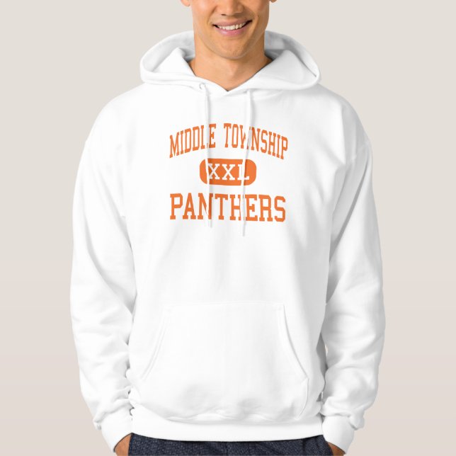 Veste À Capuche Banlieue noire moyenne - panthères - palais de (Devant)