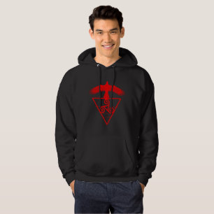 Veste À Capuche Bannière de la Hoddie noire de Morrigan
