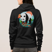 BAO SHI - sweatshirt à capuchon Panda