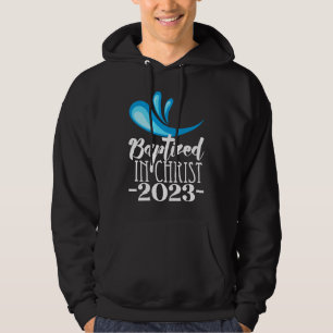 Veste À Capuche Baptisé dans le Christ 2023 RCIA Baptême catholiqu