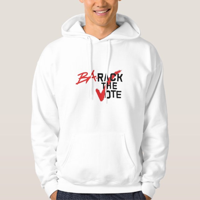Veste À Capuche Barack le sweatshirt de vote (Devant)