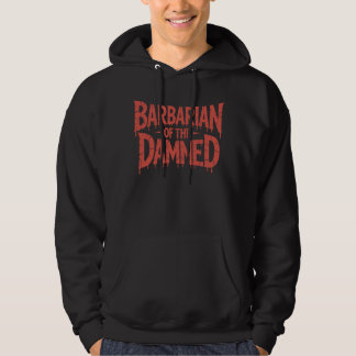 Veste À Capuche Barbarde de l'horreur gothique Damné