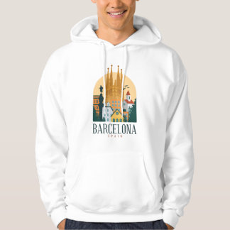 Veste À Capuche Barcelone Espagne Cute Espagne Voyage cadeau espag