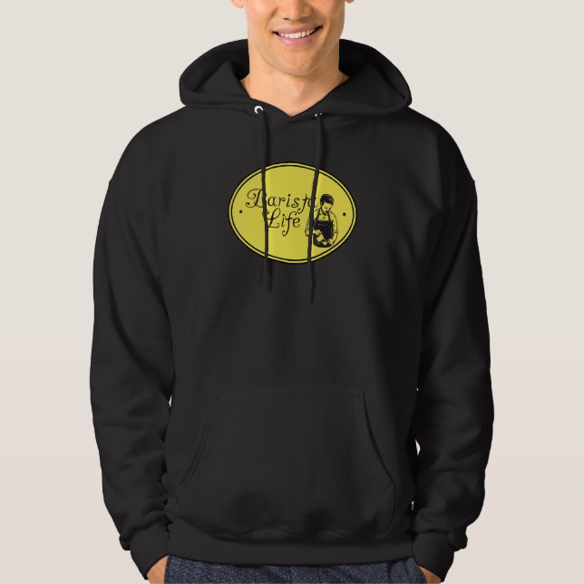 Veste À Capuche Barista Life Café Maker Espresso Homebarista Fil (Devant)