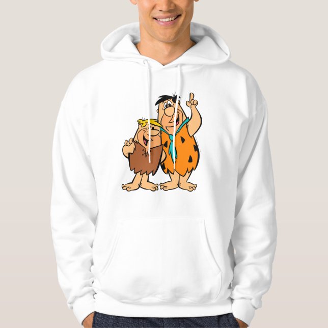 Veste À Capuche Barney Rubble et Fred Flintstone (Devant)