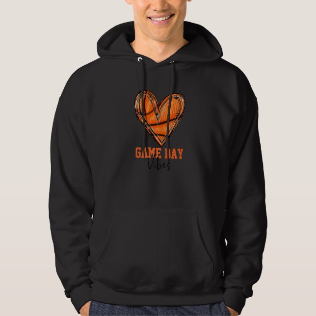Veste À Capuche Basket-ball Jour Vibes Basketball Maman Basketball (Devant)