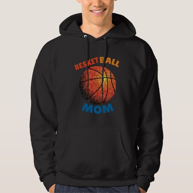 Veste À Capuche Basketball Senior Mom Torn Paper Twinkle Twinkle (Devant)