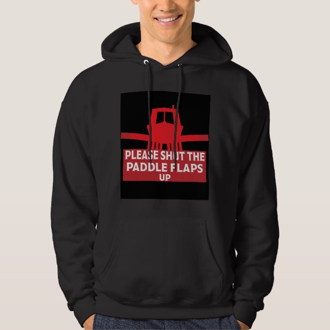 Veste À Capuche Bateaux Étroits Et Cadeaux Canalboat (Devant)