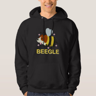 Veste À Capuche Beegle Beagle Bee  Dog Pun Cute